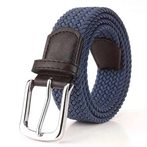 Cinturones de Tela Elástica Tejida de Alta Calidad Personalizados al por Mayor en Múltiples Colores para Montar a Caballo, Unisex - Product Image 1