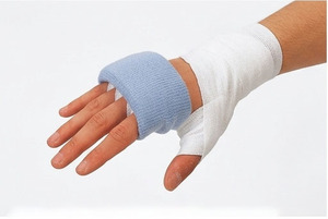 Bandages de boxe en coton élastique 180 pouces, protection des poignets et des phalanges, écologiques, respirants, pour entraînement intensif, personnalisables OEM - Product Image 2