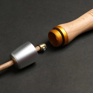Cuerda de Saltar de Alta Calidad con Mango de Madera y Cuero, Hecha a Medida, Longitud Ajustable, Duradera, para Entrenamiento de Boxeo, Fitness y Ejercicio - Product Image 4