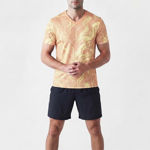 Camiseta para hombre, estilo deportivo, agradable al tacto, nuevo producto, estilo urbano, camiseta Ringer para hombre, agradable al tacto. - Product Image 1