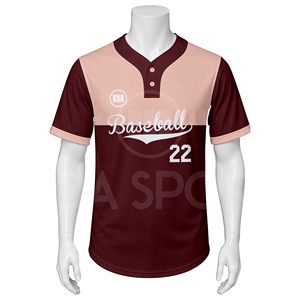Uniformes de Béisbol Sublimados Personalizados, Uniformes de Equipo Premium, Ropa Deportiva Transpirable, Wida Sports, Poliéster/Nailon Antibacteriano - Product Image 2