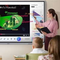 Pizarra Interactiva de 65 Pulgadas al por Mayor con Táctil, Frecuencia de Actualización de 120Hz, Entrada USB para Uso Escolar