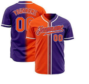 Premium Quality Baseball Jersey Custom Team Logo Shirt Lightweight Quick Dry Button Down Athletic Wear For Teams - Product Image 5