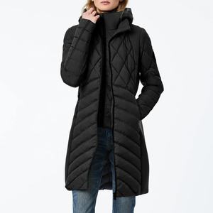 Design de mode femmes hiver en plein air longue femme bouffante doudoune à capuche haute qualité coton veste isolée - Product Image 6