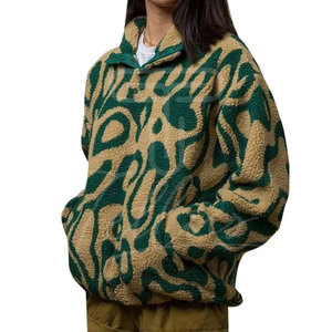 Sudaderas con capucha de lana Sherpa de alta calidad de estilo Premium 100% para hombres y mujeres, sudaderas básicas transpirables personalizadas para hombres a la venta - Product Image 4