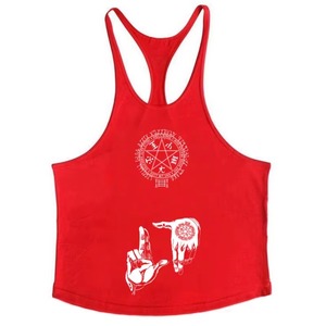 Débardeur graphique personnalisé pour homme – Vêtement de plage estival sans manches en jersey de coton respirant – Gilet décontracté – Fabricant - Product Image 3