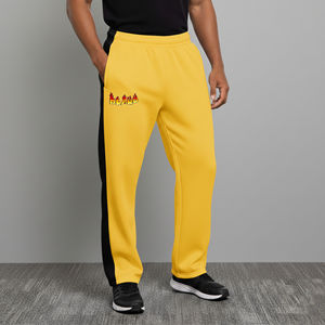 Pantalones Jogger de Moda Personalizados, de Pierna Recta, Bicolor, con Logotipo Lavado, Ecológicos, Casuales, Estilo Hip Hop, para Hombre, 100% Algodón Canvas - Product Image 4