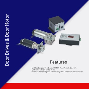 Motor de Accionamiento PMDC para Operador de Puerta Automática, Sistema Compacto para Puertas Elevadoras en Aplicaciones Industriales - Product Image 1