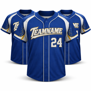 Maillots de softball personnalisés en gros, imprimés par transfert thermique, respirants et anti-humidité pour équipes - Fournisseur OEM avec livraison rapide - Product Image 1