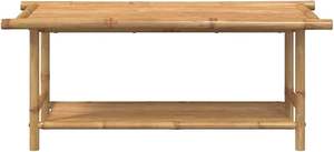 Table basse en bambou personnalisable, design moderne extensible et convertible pour restaurants, hôtels, centres de villégiature, vente en gros de meubles - Product Image 4