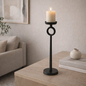 Luxury <b>Black</b> <b>Candle</b> <b>Holder</b> For Home Event Decoration in Best Price - Product Image 5