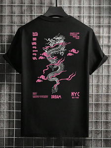 Nouveau T-shirt en bambou biologique 100% coton, vente en gros, écologique, unisexe, T-shirt uni en bambou pour homme, coupe ample - Product Image 2