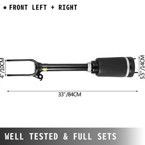 2 Pezzi Ammortizzatori Anteriori a Sospensione Pneumatica per Mercedes W164 GL350 GL450 1643206113 - Product Image 5