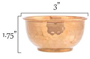 Cuenco de Cobre Martillado Hecho a Mano para Rituales y Altar, Ideal para Incienso, Meditación y Uso Decorativo - Product Image 3
