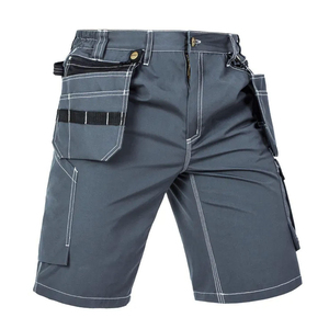 Men's Heavy Duty Multi-Pocket <b>Cargo</b> <b>Work</b> Shorts Holster Tool Pockets Durable Construction Workwear Summer Safety Shorts OEM - Product Image 5
