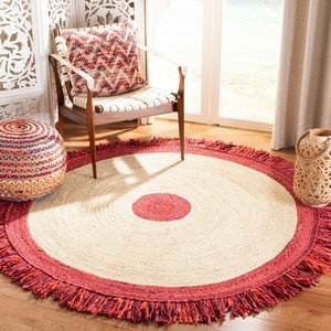 Tapis d'intérieur en jute naturelle tissé à la main, sans colle, style moderne, textile de maison pour salon et chambre à coucher - Product Image 6