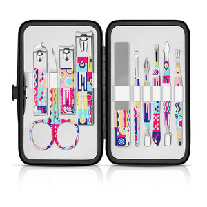 Multi-Functional Luxurious <b>Manicure</b> <b>Kit</b> with Nail Clippers Cuticle Tools Premium Stainless Steel Customizable Gift Box Packaging - Product Image 1