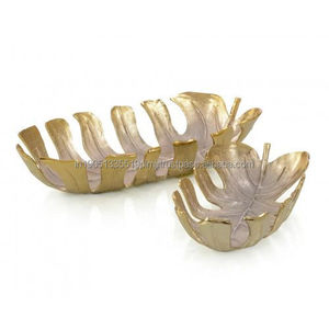 ถาดอลูมิเนียมตกแต่งโต๊ะโลหะสีทองดีไซน์ทันสมัยสำหรับตกแต่งบ้าน - Product Image 6