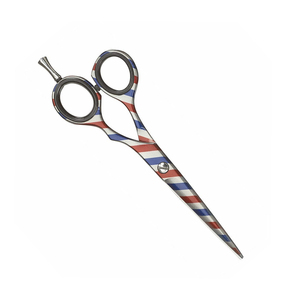 Tijeras de peluquería de acero inoxidable de grado quirúrgico, mango largo, cuchillas Supercut afiladas, tijeras para cortar el cabello para belleza - Product Image 5
