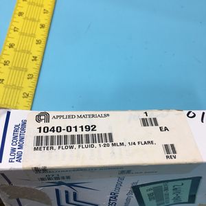 Medidor de Flujo AMAT 1040-01192, 1-20 MLM - Equipo y Piezas de Semiconductores de Confianza de Marca Global - Product Image 1