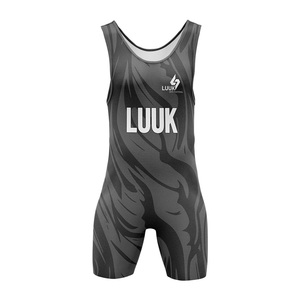 LUUK INTERNATIONAL Combinaison de MMA à sublimation, ajustée, une pièce, séchage rapide, pour homme adulte - Product Image 2