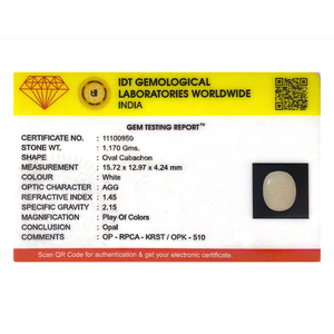 Ethiopian Fire Opal 5.85 Carat Natural AA Quality Loose Gemstone for Fine Jewelry - Product Image 4