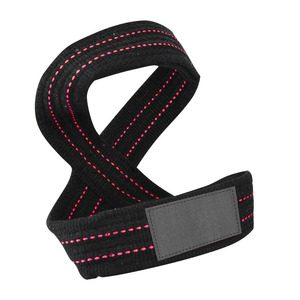 SAAR INDUSTRIES SR-F8-6004 Sangles de musculation unisexe en néoprène en forme de huit, réglables, rembourrées, pour la gym, le fitness et la sécurité des exercices - Product Image 1