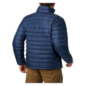 Wholesale Custom Men's Fashion Winter Puffer Jacket High Quality XS Size <b>Coat</b> Fur Decoration Bubble Fabric <b>Padded</b> Hooded Jacket - Product Image 2