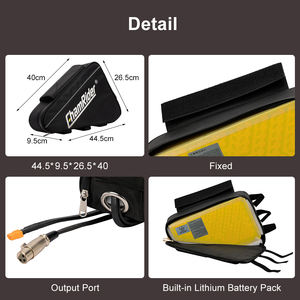 Pack de batteries lithium-ion triangulaires Chamrider 18650 Cell IP65 <span class=keywords><strong>48V</strong></span> 15Kwh pour vélo électrique - Product Image 4