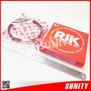 แหวนลูกสูบดีเซล TAIWAN SUNITY RIKEN ป้องกันการสึกหรอ STD 6HAL2 OEM 726671-22500 130 มม. ผ่านการทดสอบสองครั้ง น้ำหนัก 1 กก. สำหรับเครื่องยนต์ Yanmar 6HAL2 ทางทะเล - Product Image 3