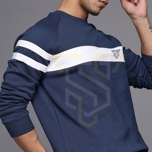 เสื้อสเวตเชิ้ตผู้ชายผ้าฝ้ายผสมดีไซน์ใหม่ ผลิตในปากีสถาน ขายส่ง MOQ ต่ำ - Product Image 4
