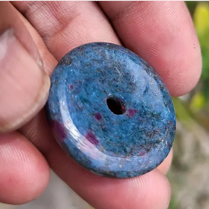 Donuts en Cristal Naturel : Rubis, Kyanite, Agate – Pierres Précieuses de Guérison et de Reiki - Product Image 5
