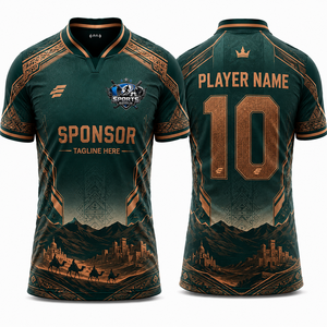 Cheap Rate <b>Soccer</b> Teamwear Custom Football Jerseys Short Printed Breathable Quick Dry Premium Quality Eco-Friendly for Clubs - Product Image 1