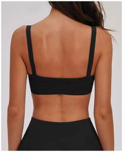 เสื้อชั้นในกีฬาผู้หญิงแบบไร้ตะเข็บ แห้งเร็ว กระชับ ระบายอากาศดี สำหรับโยคะและวิ่งออกกำลังกาย ขายส่งแบบกำหนดเองได้ - Product Image 5