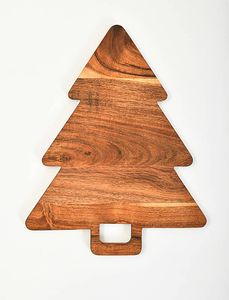Planche à découper rectangulaire en chêne massif avec poignée et trou de suspension, bloc à découper naturel de 1,5 cm d'épaisseur, compatible lave-vaisselle, SOFIYA CRAFT - Product Image 4