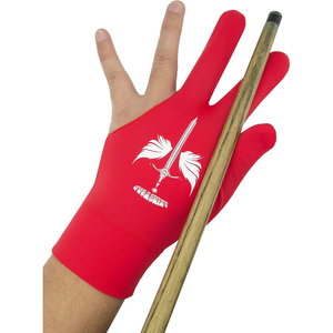 Adjustable <b>Velcro</b> <b>Strap</b> Snooker Gloves Secure Fit Prevention Slippage Dynamic Movements Spandex - Product Image 1