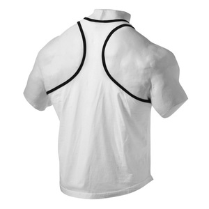 Men's Casual Style Gym <b>Tank</b> <b>Top</b> 100% Cotton <b>White</b> Jersey Men's <b>Tank</b> <b>Tops</b> - Product Image 2