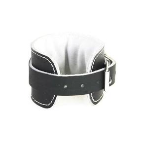 Correa de Tobillo de Cuero Vacuno Premium para Levantamiento de Pesas, Accesorio de Gimnasio con Cable, Ajustable y Resistente para Entrenamiento Corporal - Product Image 4