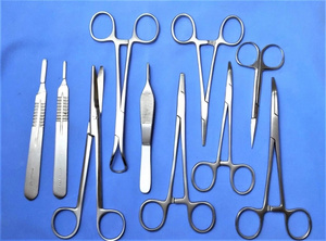 Ensemble d'instruments chirurgicaux généraux en acier inoxydable, kit d'outils pour salle d'opération, équipement médical en gros - Product Image 3