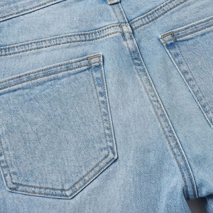 Shorts en jean streetwear personnalisables grande taille pour femmes, en coton, coupe ample, décontractés, taille haute, pour le travail - Product Image 5