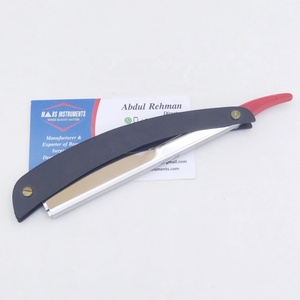 Professional Stainless Steel Straight <b>Edge</b> Razor for Eyelashes Black Sustainable Eyelash Tweezers - Product Image 4