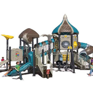 Structure de terrain de jeux extérieur colorée HP-OPA 023 pour les activités des enfants - Product Image 1