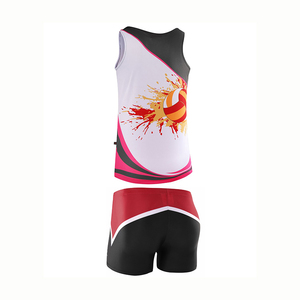 Wholesale Custom Logo Short Sleeve Sportswear Jersey for Men High Quality Tennis <b>Badminton</b> Volleyball Uniform Set - Product Image 4