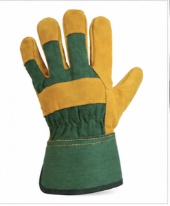 Gants MUBASHAR PRO GRIP en cuir international antidérapants, résistants à la chaleur, durables, respirants, avec manchette renforcée, personnalisables - Product Image 4