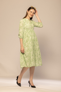 Nuevo Diseño de Vestido Estampado Abstracto para Mujer, Vestido Casual para Uso Diario, Disponible a un Precio Accesible - Product Image 6