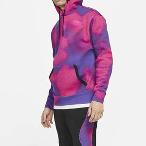 Sudadera con Capucha Premium Sublimada para Hombre |   Sudadera Técnica Galaxy Nebula en Morado y Rosa |   Sudadera Profesional para Entrenamiento Atlético en Gimnasio - Product Image 6