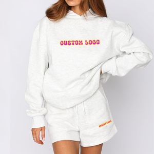 Survêtement de sport en polyester de haute qualité pour femme avec short, idéal pour l'extérieur, faible MOQ - Product Image 5