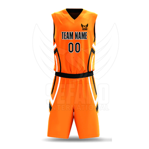 Vente directe d'usine, uniforme de basket-ball réversible fabriqué au Pakistan, uniforme de basket-ball réversible - Product Image 3
