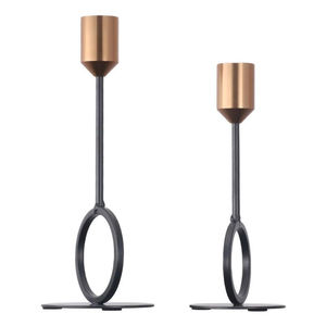 Portavelas de Metal Negro, un Éxito de Ventas, para Decoración de Mesa en Bodas, Navidad y el Hogar - Product Image 2