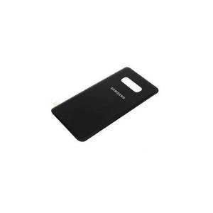 Cover Posteriore per Samsung S10 G973F Nero in ABS, Parte di Ricambio - Product Image 1
